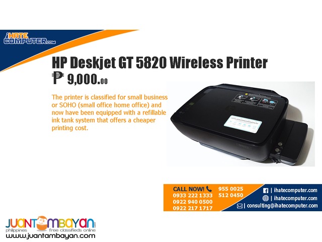 HP Deskjet GT 5820 All in One Printer Scanner 