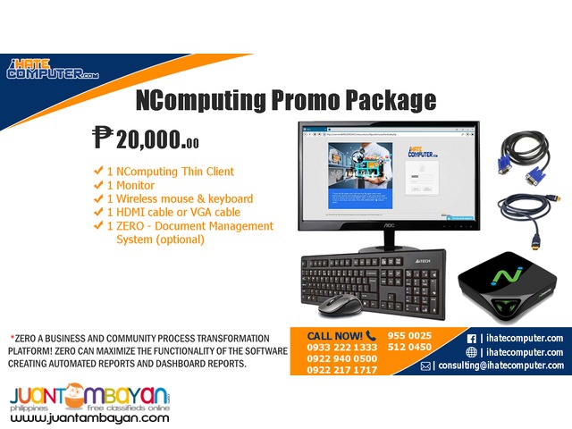 Ncomputing Promo Package by ihatecomputer.com