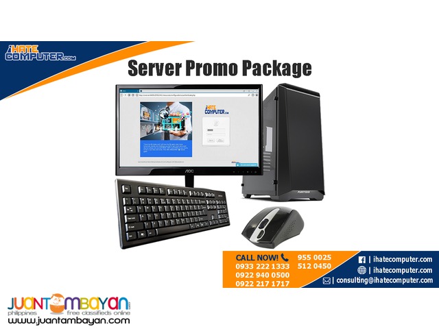 Server Promo Package by ihatecomputer.com