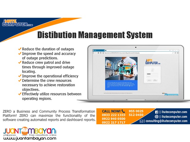 Distribution Management System by ihatecomputer.com