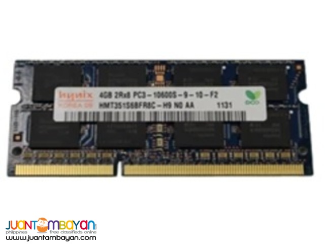 DELL 4GB, DIMM, 1333MHZ, 512X64, 8K, 204