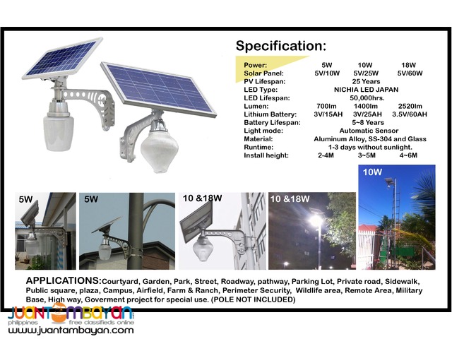 Integrated Streetlight Integrated Streetlight