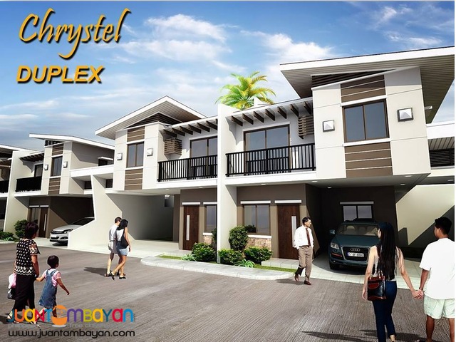 2 Storey Duplex CHRYSTEL model at South City Homes, Minglanilla, Cebu