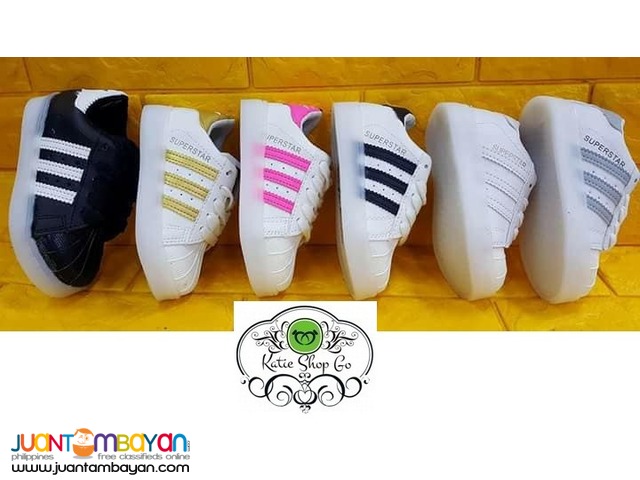 ADIDAS SUPERSTAR KIDS - ADIDAS KIDS SHOES WITH LED LIGHTS