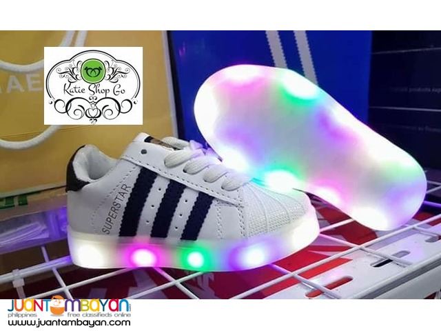 ADIDAS SUPERSTAR KIDS - ADIDAS KIDS SHOES WITH LED LIGHTS