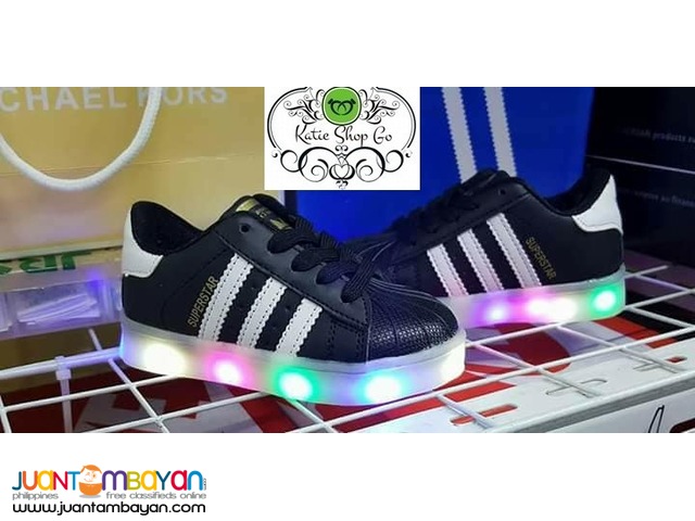 ADIDAS SUPERSTAR KIDS - ADIDAS KIDS SHOES WITH LED LIGHTS