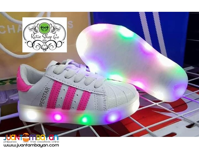 ADIDAS SUPERSTAR KIDS - ADIDAS KIDS SHOES WITH LED LIGHTS