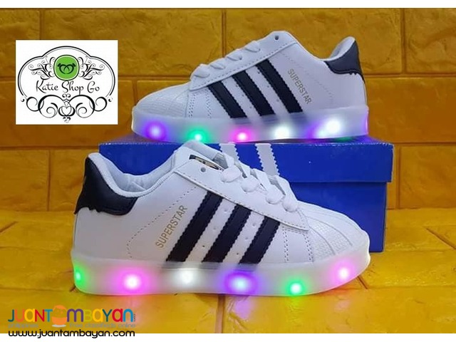 adidas super star led