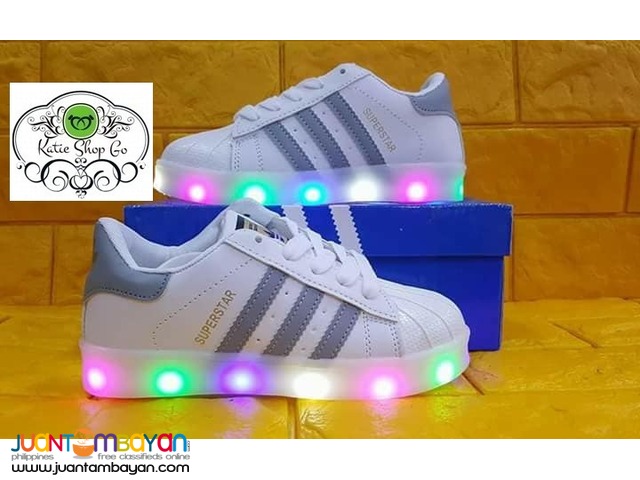 ADIDAS SUPERSTAR KIDS - ADIDAS KIDS SHOES WITH LED LIGHTS