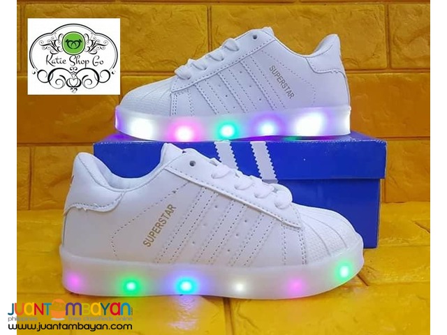 ADIDAS SUPERSTAR KIDS - ADIDAS KIDS SHOES WITH LED LIGHTS