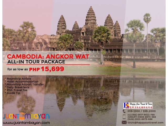 Cambodia: Angkor Wat All-In Tour Package Cambodia: Angkor Wat All-In Tour Package