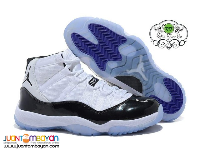 Air Jordans 11 Retro Concord Men's Basketball Shoes - RUBBER SHOES