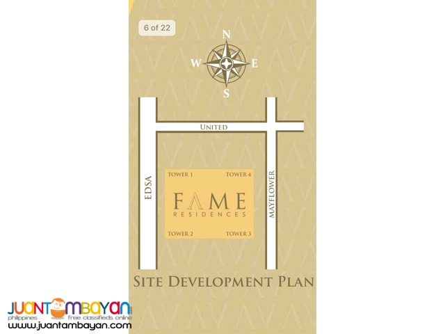 FAME RESIDENCES-EDSA CENTRAL 14,000 ++ MONTHLY