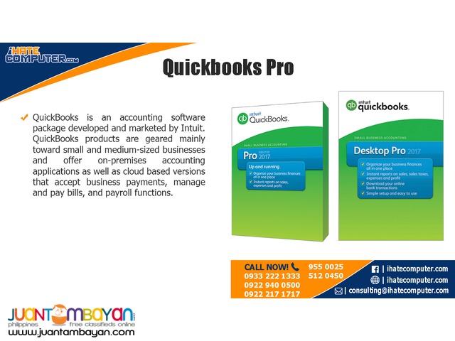 Quickbooks PRO 2017 International by ihatecomputer.com