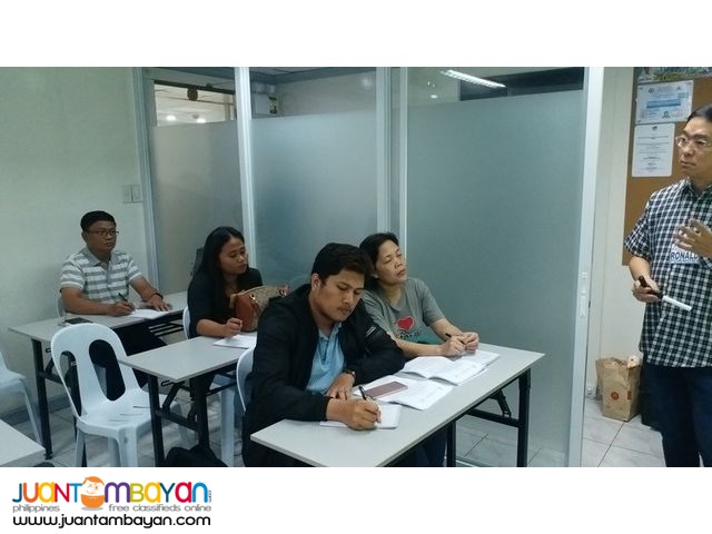 COSH Training DOLE Safety Officer 2 PCAB COSH AMO STE Face To Face