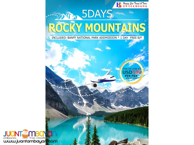 Rocky Mountains Tour Package Rocky Mountains Tour Package