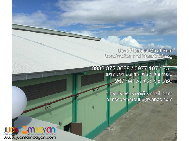 Highly Metallis Roofing Materials For Warehouse