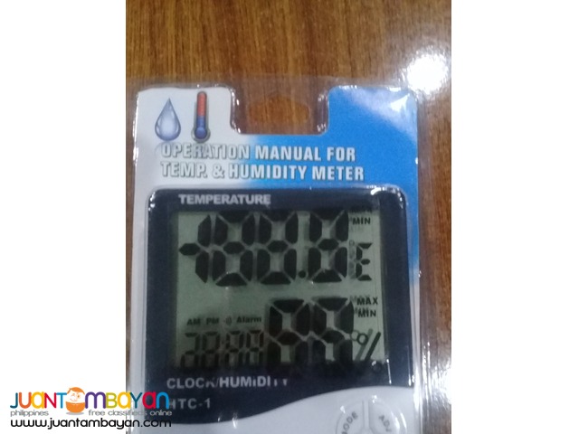 Thermo Hygrometer (indoor) Thermo Hygrometer (indoor)
