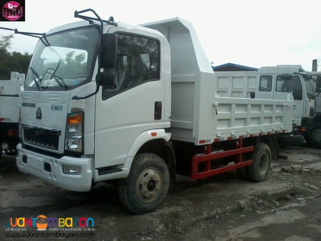 6 Wheeler Mini Dump Truck 4m³ 4x4 drive, 115HP  (Yuchai Engine)