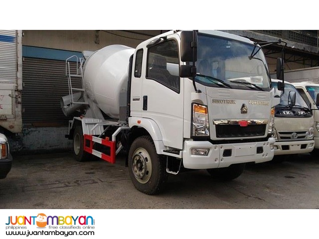 6 Wheeler Transit Mixer Truck 4m³, 130HP  (Yuchai Engine)