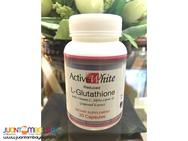 Active White Reduced L-Glutathione Original 500mg