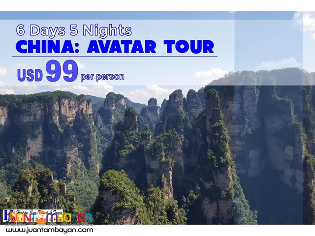 6D5N China Avatar Tour Package 6D5N China Avatar Tour Package