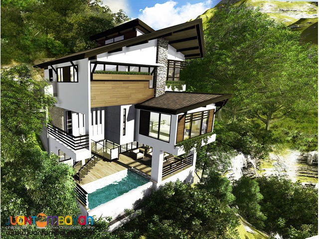 3LVL HOUSE W/SWIMMING POOL THE PEAKS MONTERAZZAS DE CEBU MODEL A