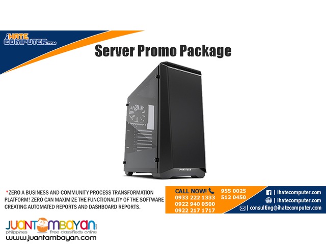 Server Promo Package by ihatecomputer.com
