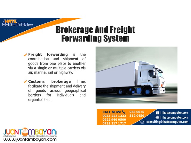 Brokerage and Freight Forwarding System