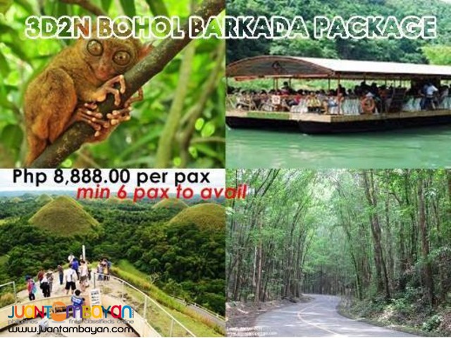 3d2n BOHOL BARKADA PACKAGE WITH AIRFARE