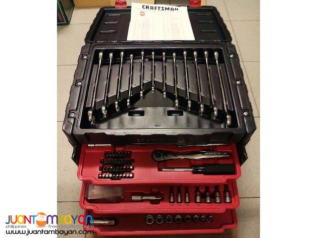 Craftsman 270-piece Mechanics Tool Set with 3-Drawer Chest