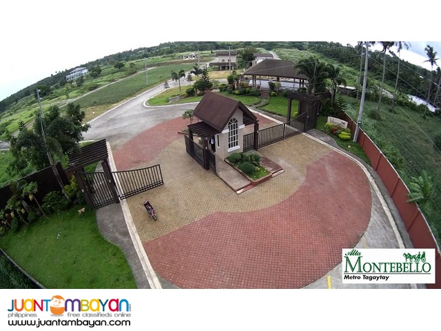 ALTA MONTEBELLO Tagaytay Lots = 7,400/sqm