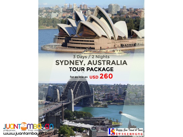 3D2N Sydney Tour Package
