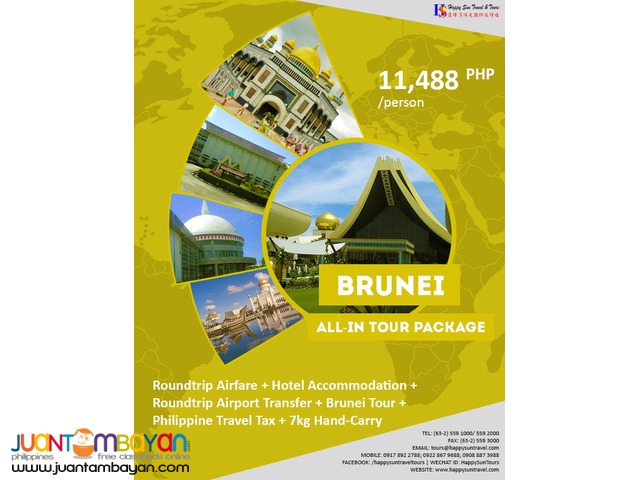 Brunei All-In Tour Package Brunei All-In Tour Package