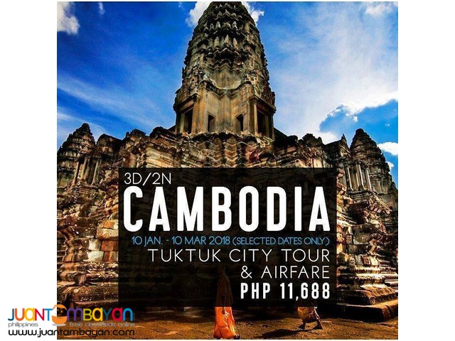 3d2n Cambodia Tour Package with Airfare