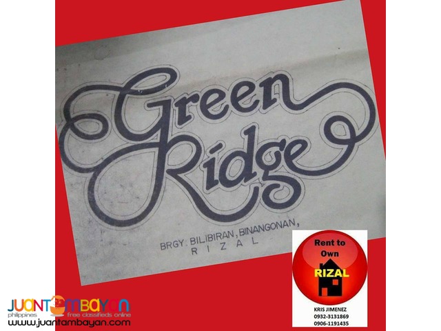 GREENRIDGE EXECUTIVE VILLAGE LOT FOR SALE