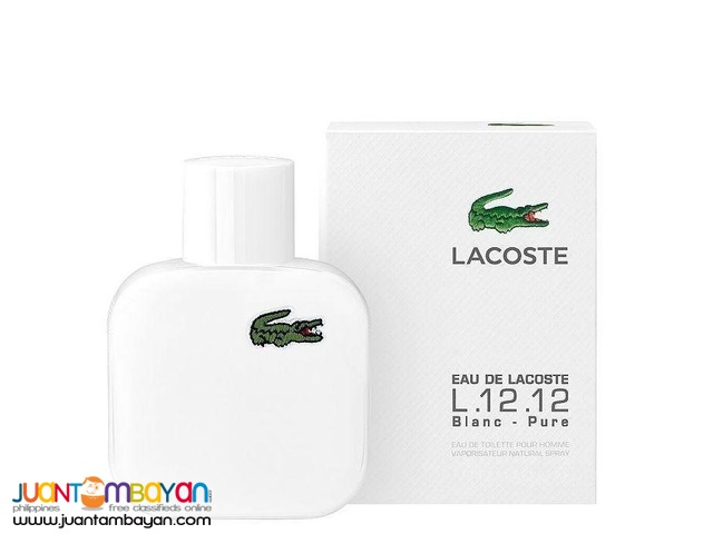 Authentic Perfume - Eau de Lacoste Blanc LACOSTE PERFUME L.12.12