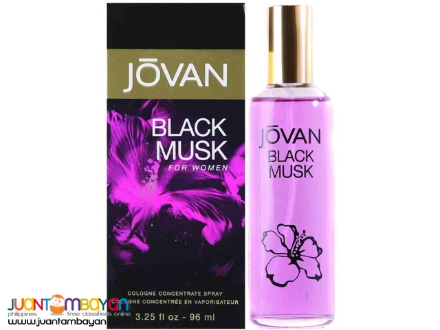 Authentic Perfume - Jovan Black MUSK FOR Women Authentic Perfume - Jovan Black MUSK FOR Women