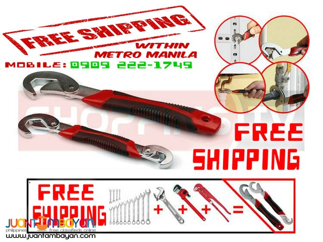 Snap n Grip Universal wrench - Free shipping