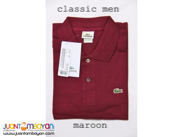 LACOSTE CLASSIC POLO SHIRT FOR MEN - REGULAR FIT