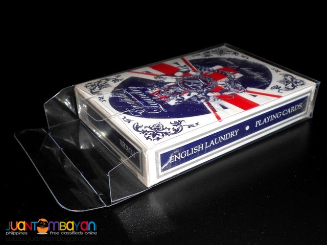 Clear Plastic Playing Card Case