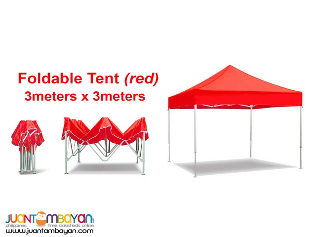 Foldable Tent Folding Canopy Retractable Christmas Bazaar Tiangge