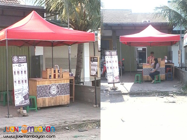 Foldable Tent Folding Canopy Retractable Christmas Bazaar Tiangge