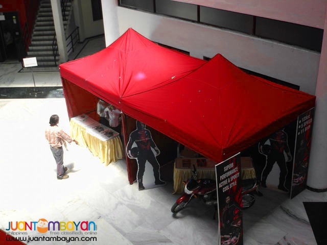 Foldable Tent Folding Canopy Retractable Christmas Bazaar Tiangge