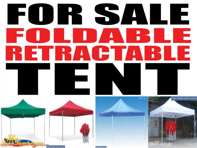 Foldable Tent Folding Canopy Retractable Christmas Bazaar Tiangge