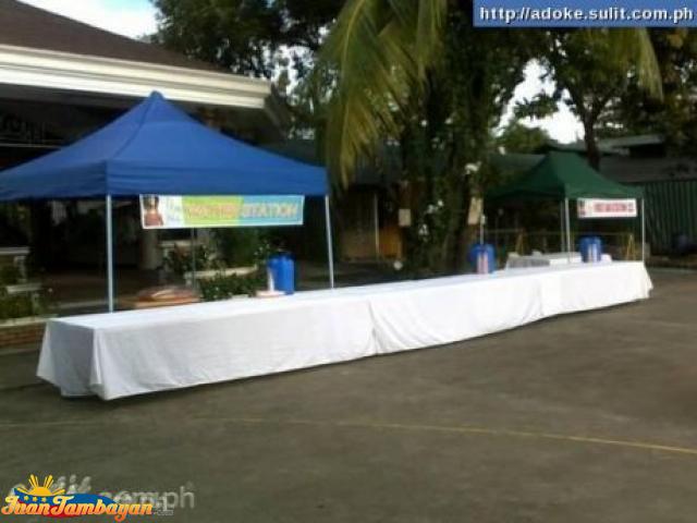 Foldable Tent Folding Canopy Retractable Christmas Bazaar Tiangge