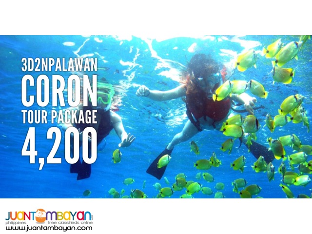 Coron Palawan PROMO Tour Package 2017/2018