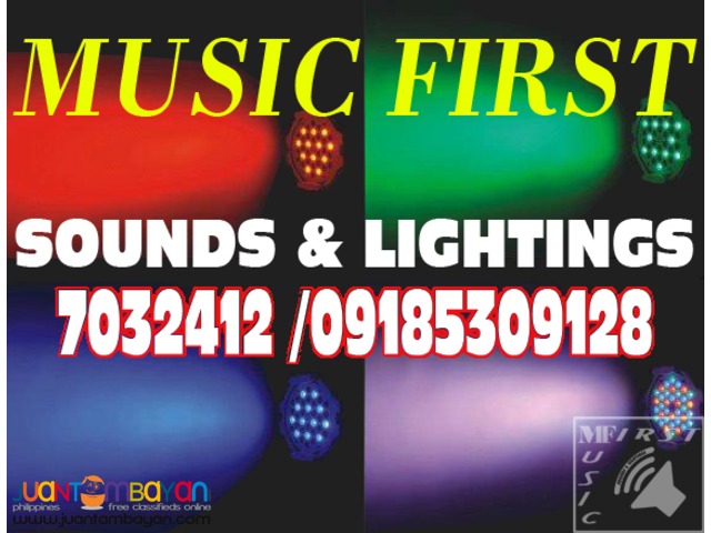 Lights & Sounds System For Rent.@87032412, 87147643,09155970196.