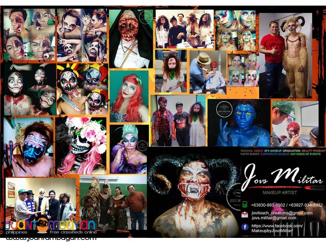Halloween makeup services Halloween makeup services