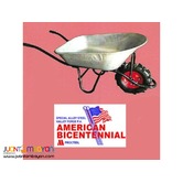American bicentennial wheel barrow